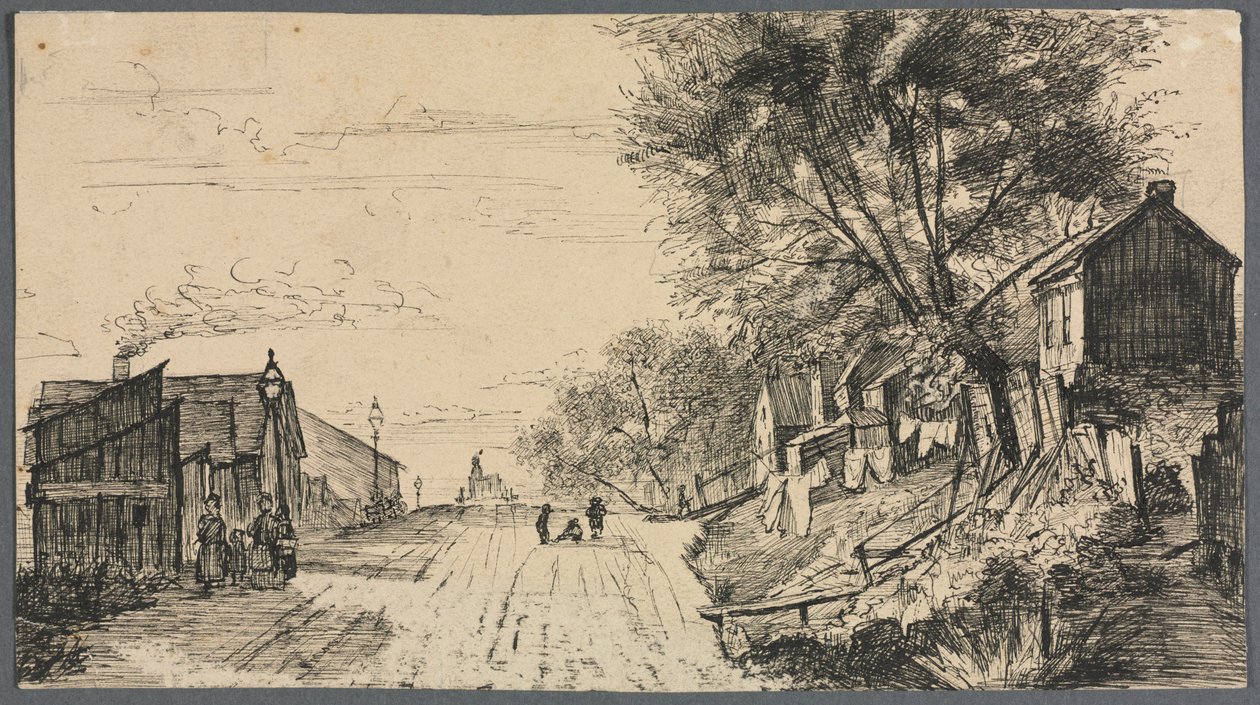 Spring Street, Cleveland af Otto H. Bacher