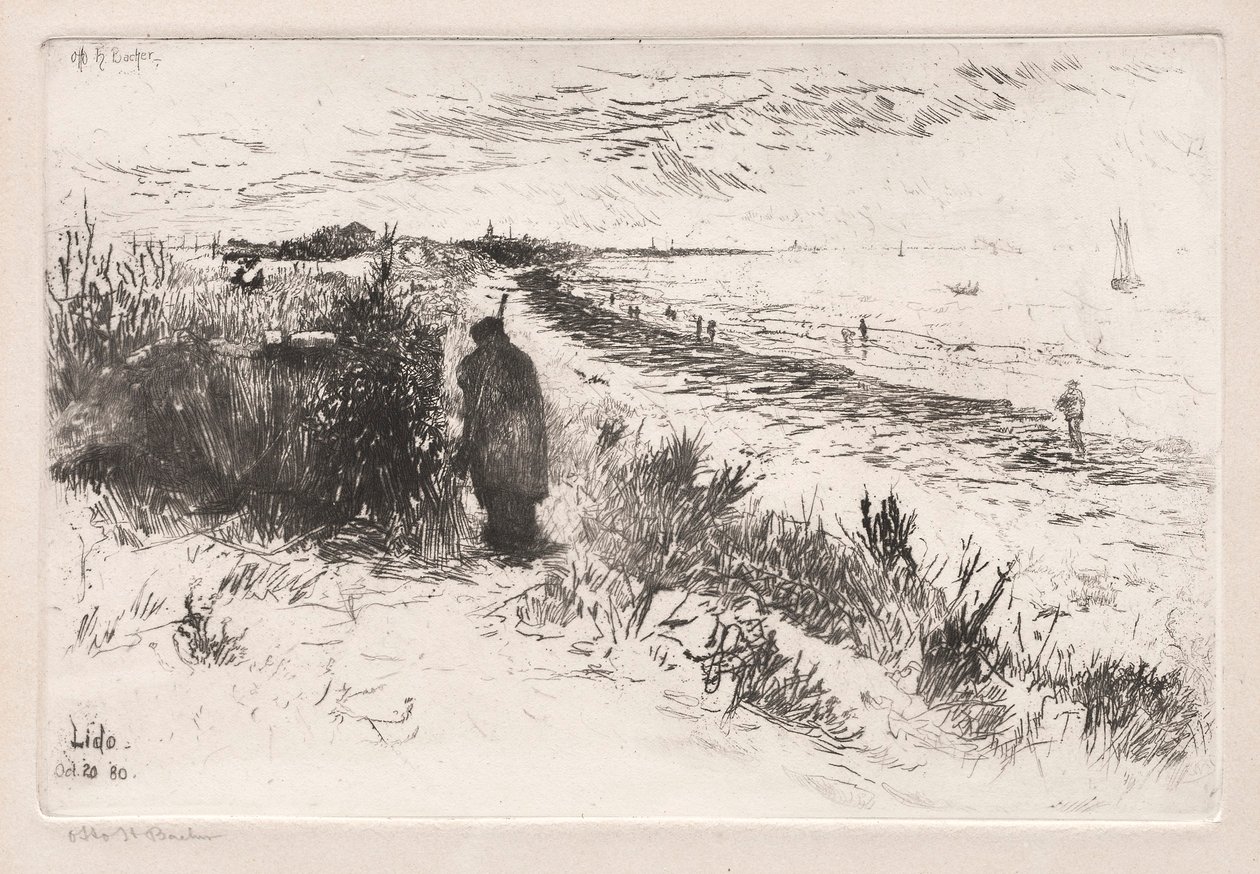 Lido, 1880. af Otto H. Bacher