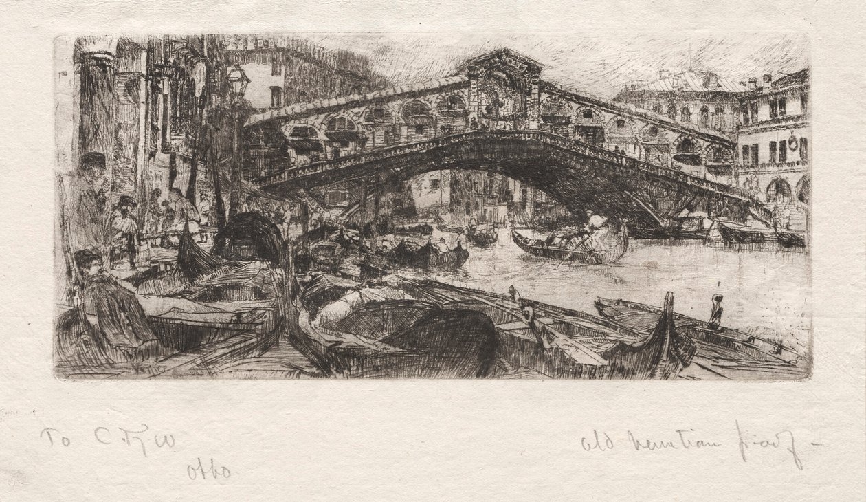Rialto, Venedig af Otto H. Bacher