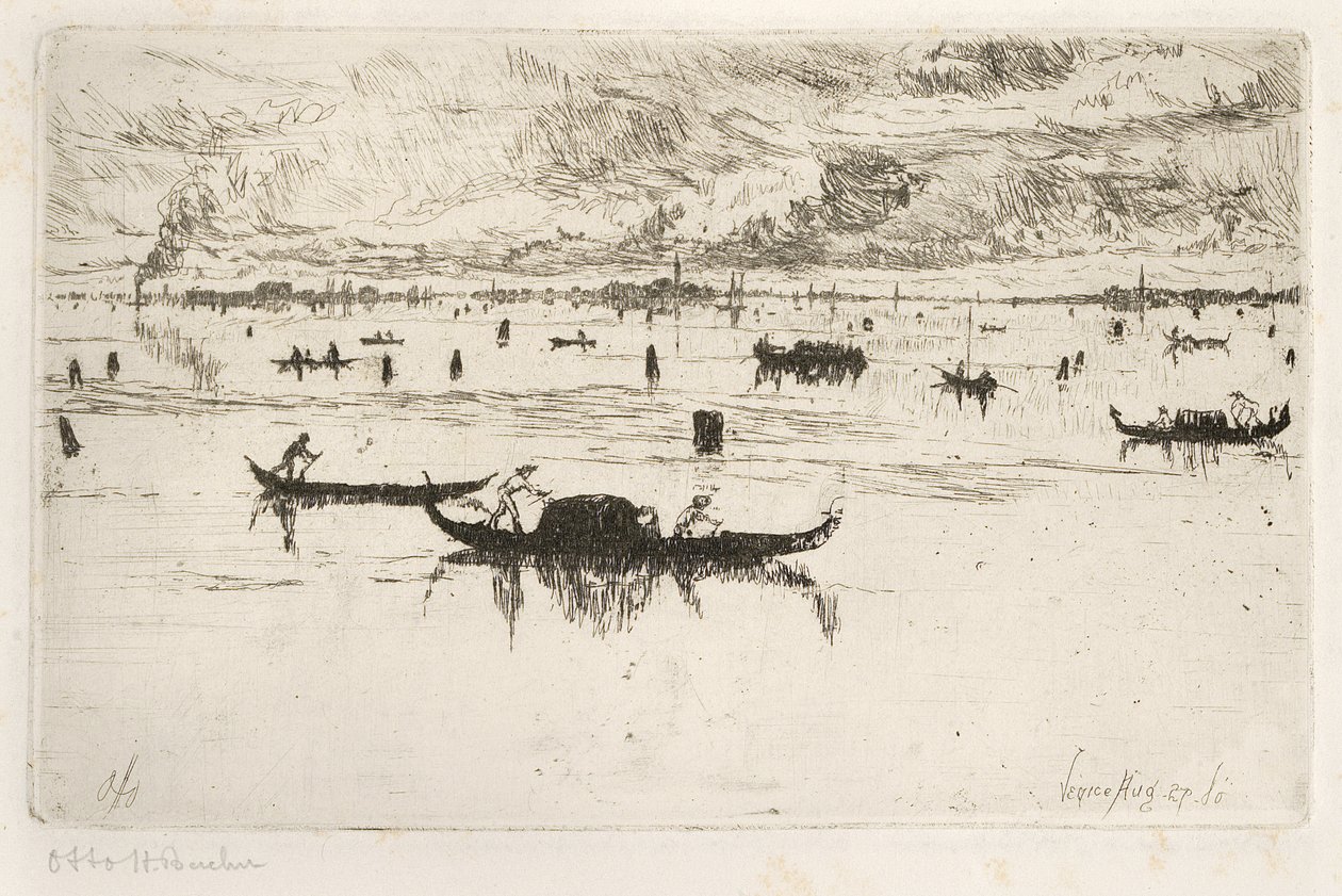 Laguna Veneta af Otto Henry Bacher