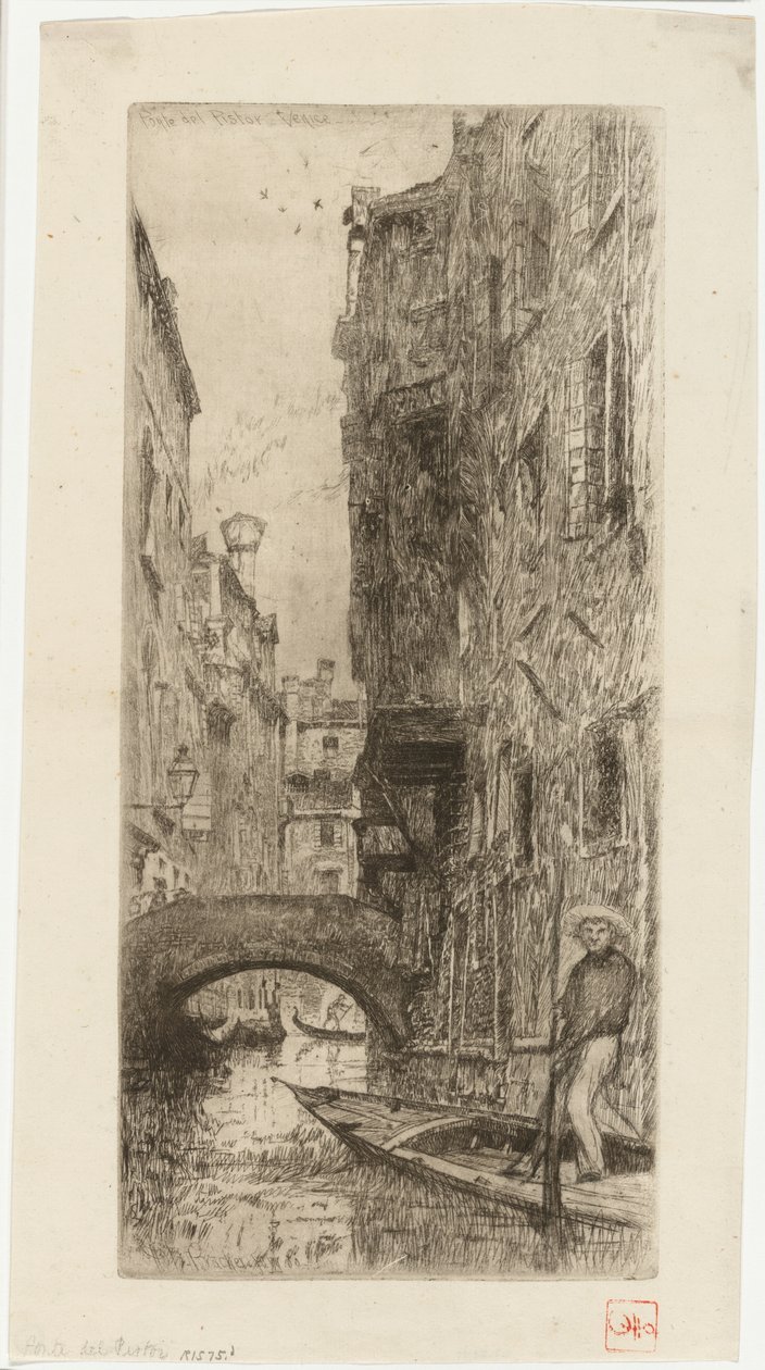 Ponte del Pistor af Otto Henry Bacher