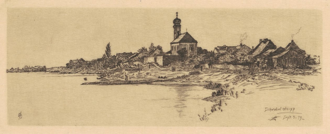 Schwabelweiss af Otto Henry Bacher
