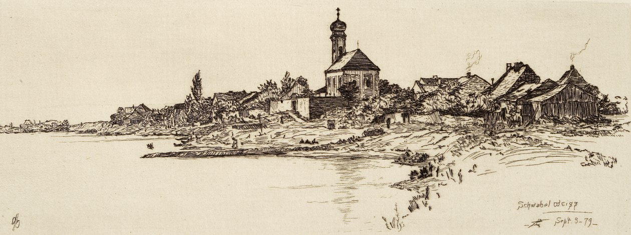 Schwabelweiss af Otto Henry Bacher