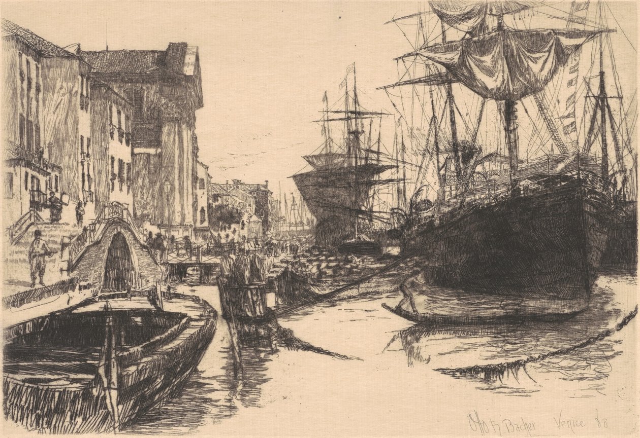 Venedig af Otto Henry Bacher