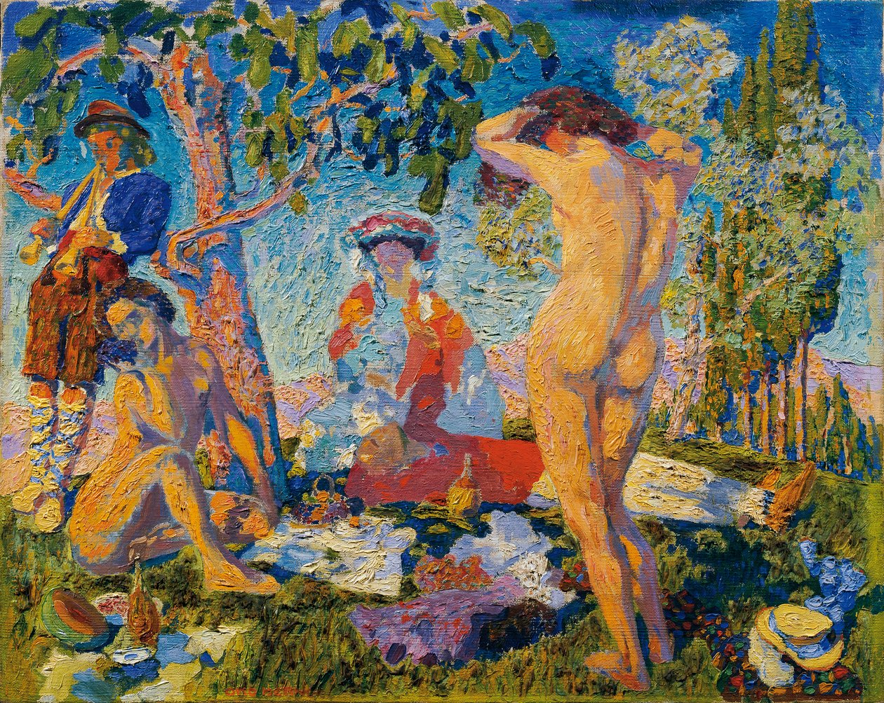 picnic af Otto Hettner