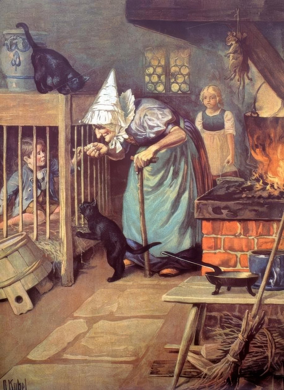 hans og Grete af Otto Kubel