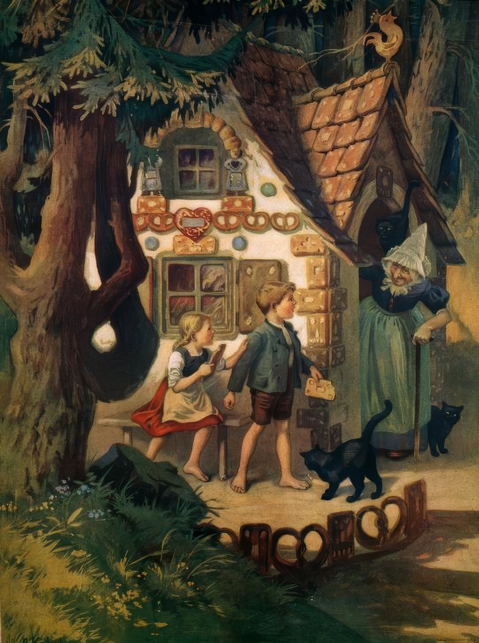 hans og Grete af Otto Kubel