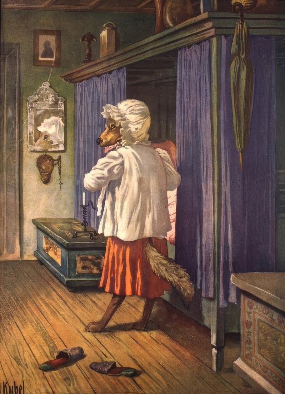 Rødhætte af Otto Kubel