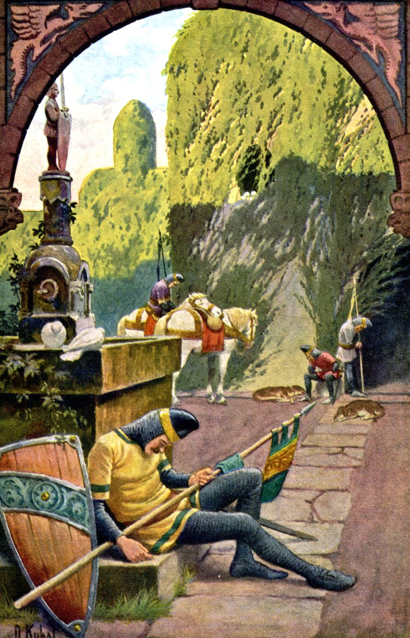 Torneroses slot, ca. 1900 (postkort) af Otto Kubel