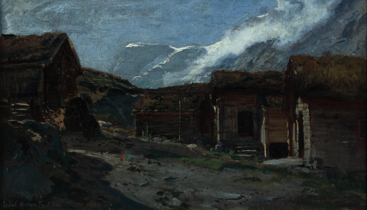 Fra Oppstryn af Otto Ludvig Sinding