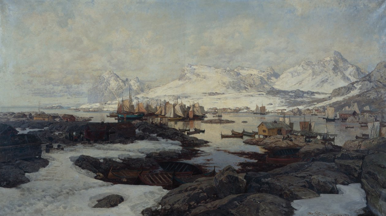 Fra Svolvær af Otto Ludvig Sinding