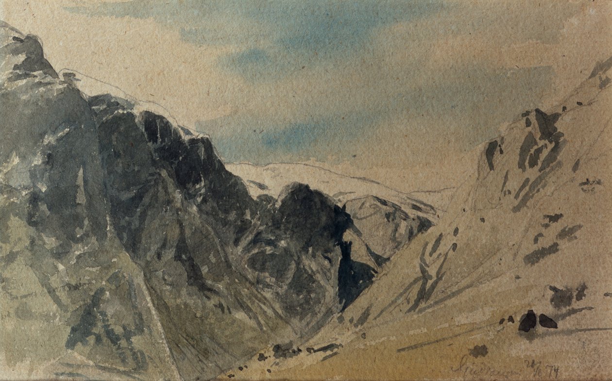Bjergskitser af Otto Ludvig Sinding