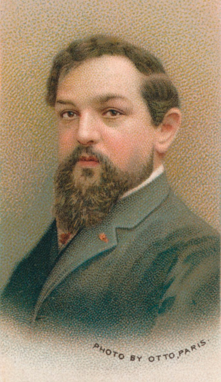 Claude Debussy 1862-1918 fransk komponist, 1911 af Otto Paris
