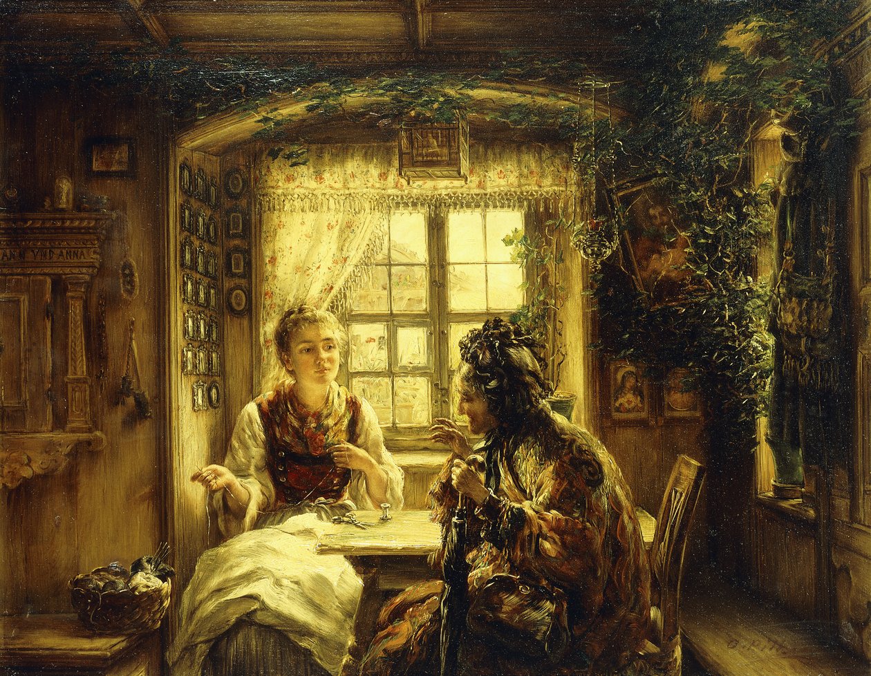 Et eftermiddagsbesøg, af Otto Piltz