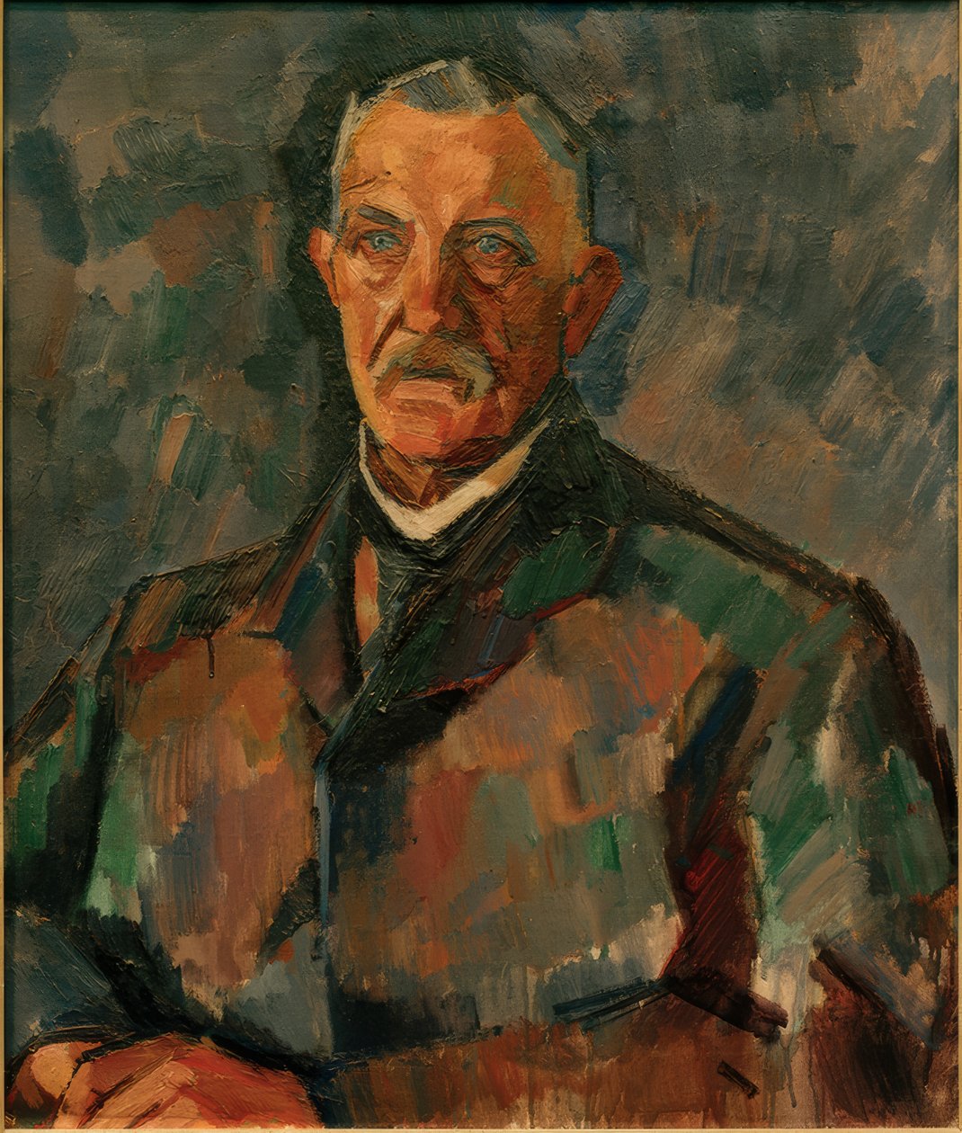 Portræt Ernst Langer af Otto Richard Langer