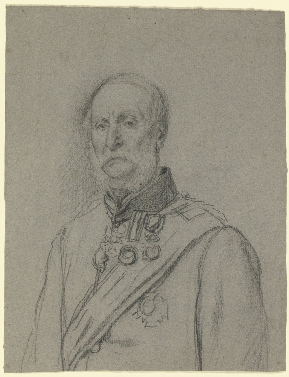 Portræt af general Viscount Templetown af Otto Scholderer