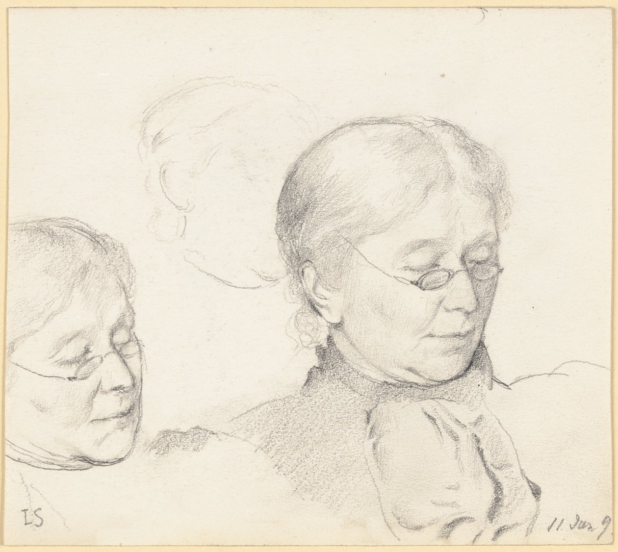 Luise Scholderer af Otto Scholderer