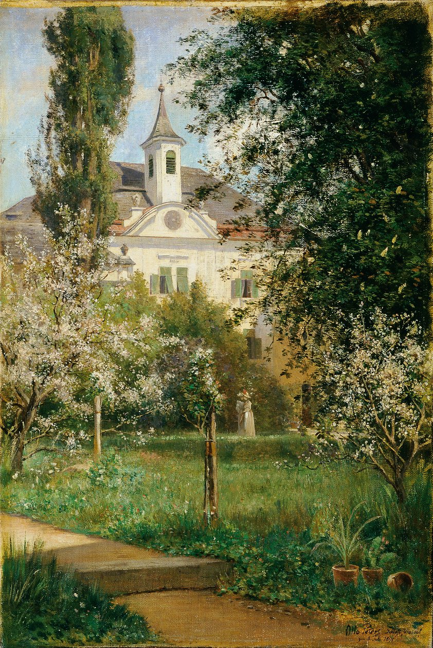 Schloss Gerasdorf af Otto Seraphim Peters