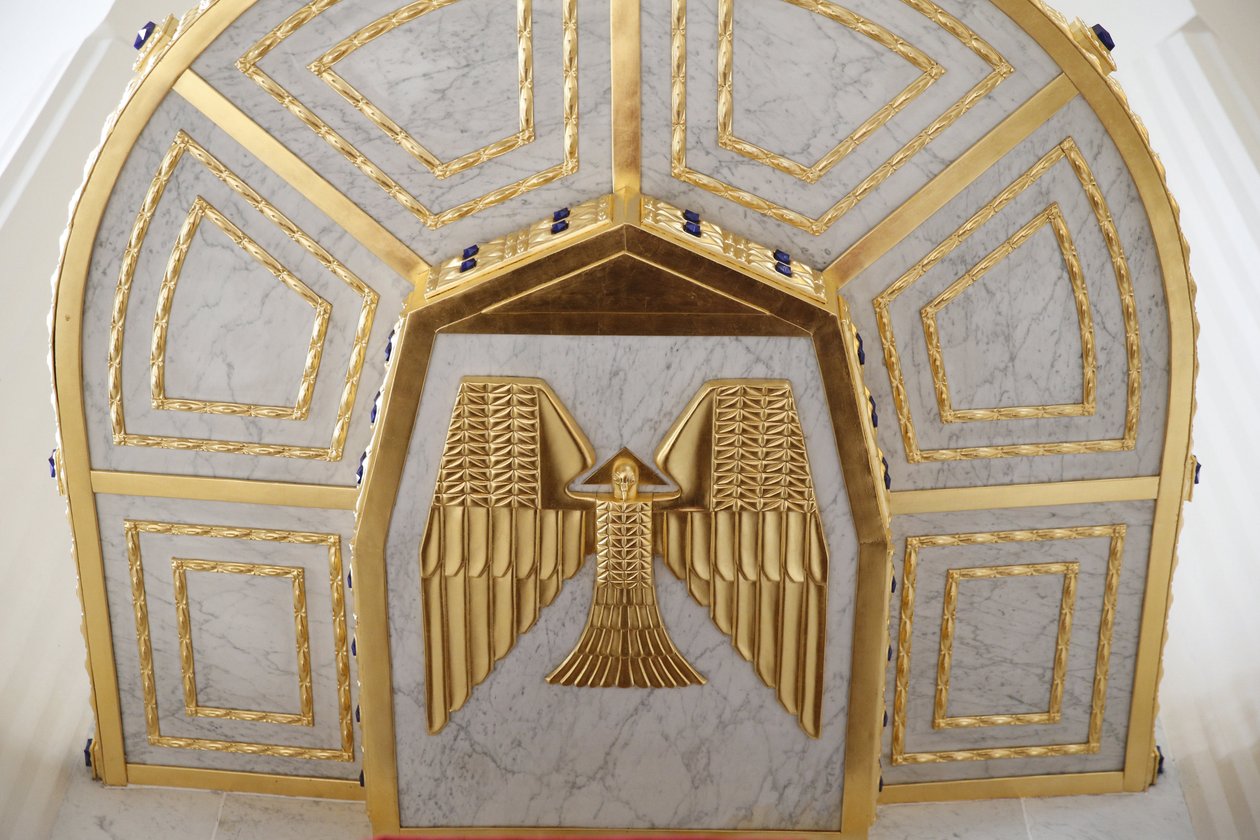 Helligånd Am Steinhof kirke (kirken Leopold), Wien, Østrig (foto) af Otto Wagner