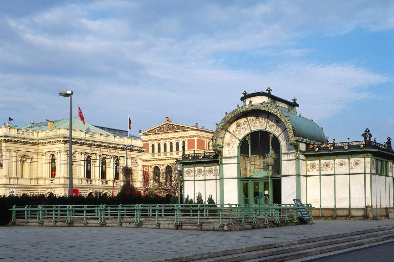 Otto Wagner-pavillonen på Karlsplatz af Otto Wagner
