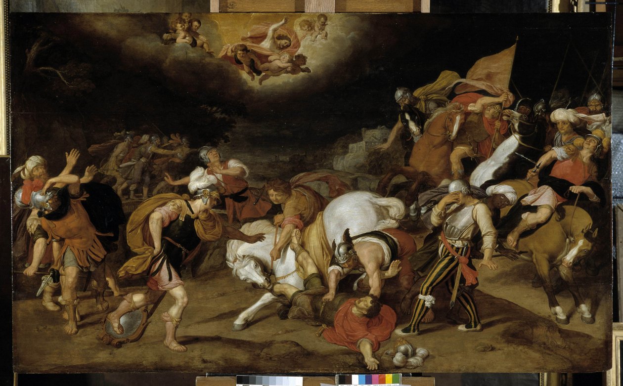 St. Pauls omvendelse på vejen til Damaskus i 42 e.Kr. JC af Otto van Veen