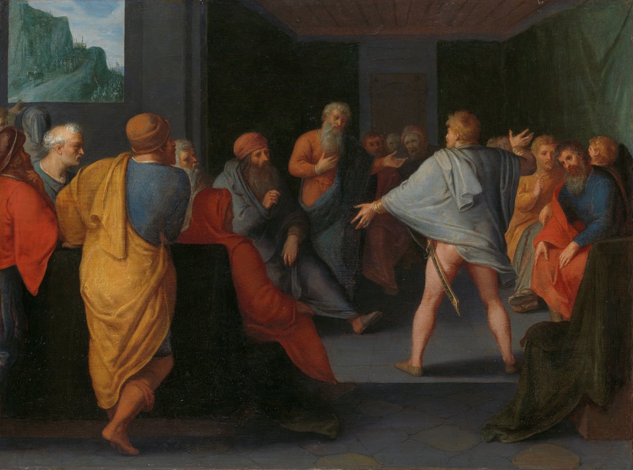 Gallernes konference i Reims Gallernes forsamling i Reims en af en serie på tolv om Batavernes opstand mod romerne af Otto van Veen