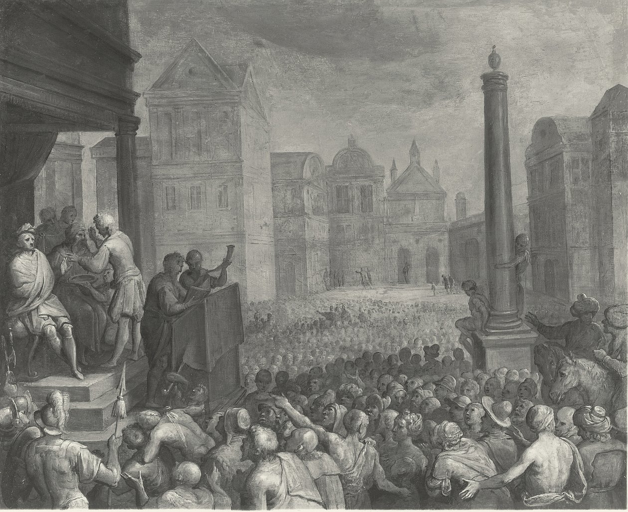 The Judgment of Zaleucus, 160510. af Otto van Veen