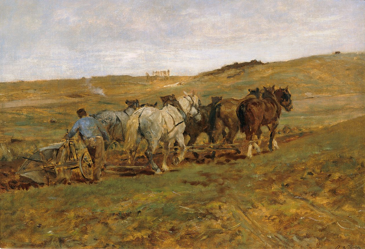 pløjebonde af Otto von Thoren