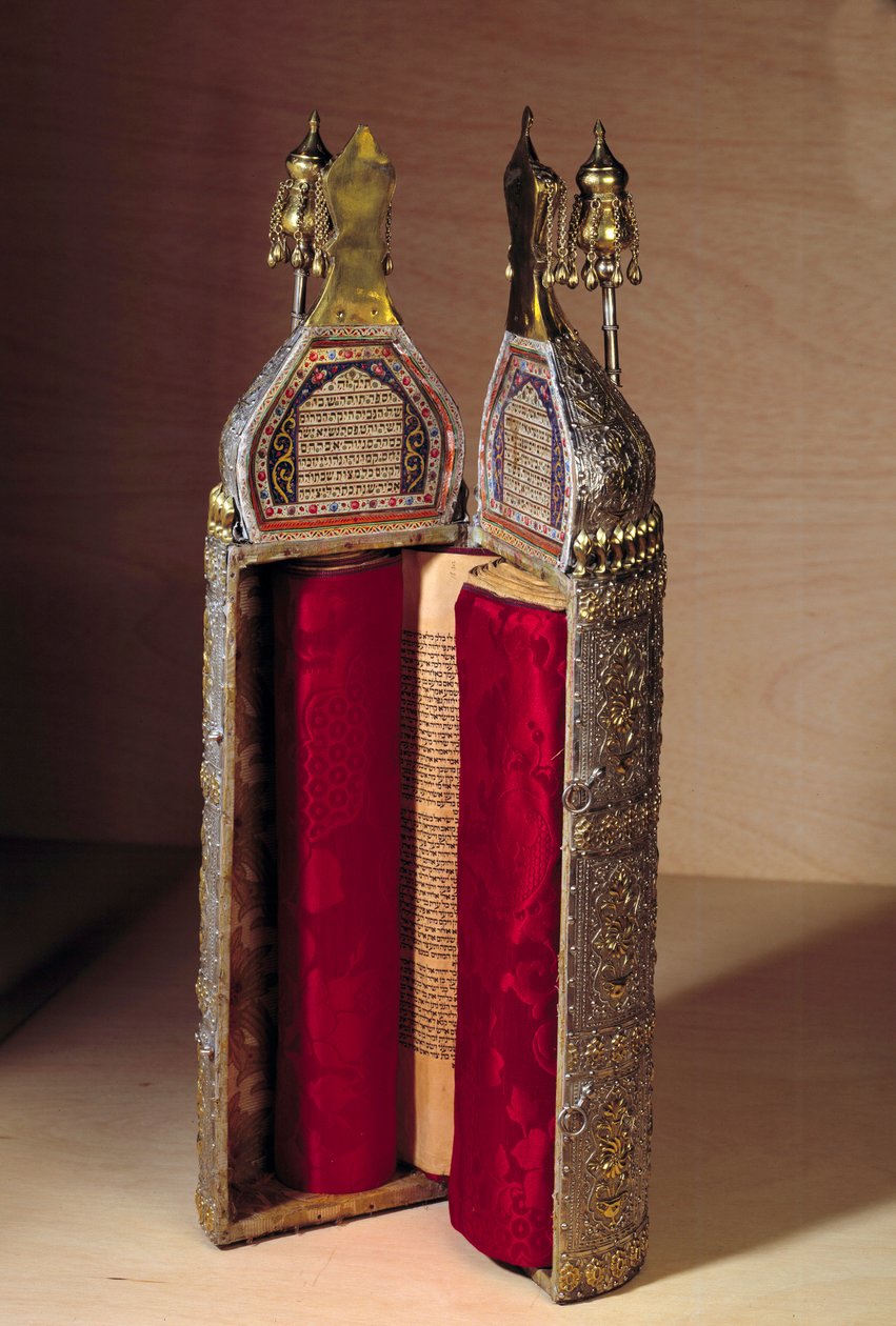 Art Ottoman (Israel): Rouleau of the Thora og dens sag af Ottoman School