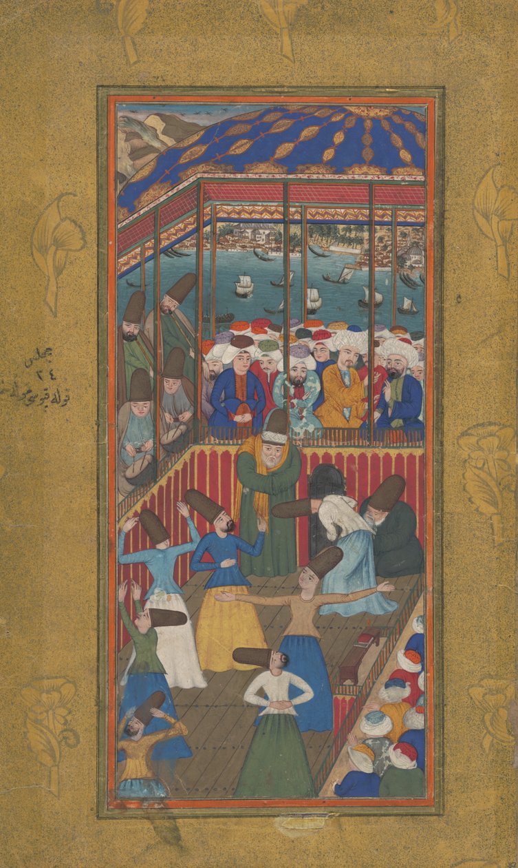 Dansende dervisher af Ottoman School