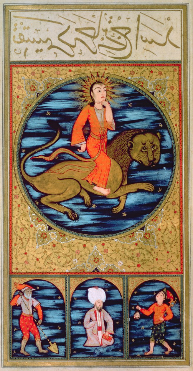 SUF.TURE 242 f.16v Leo af Ottoman School