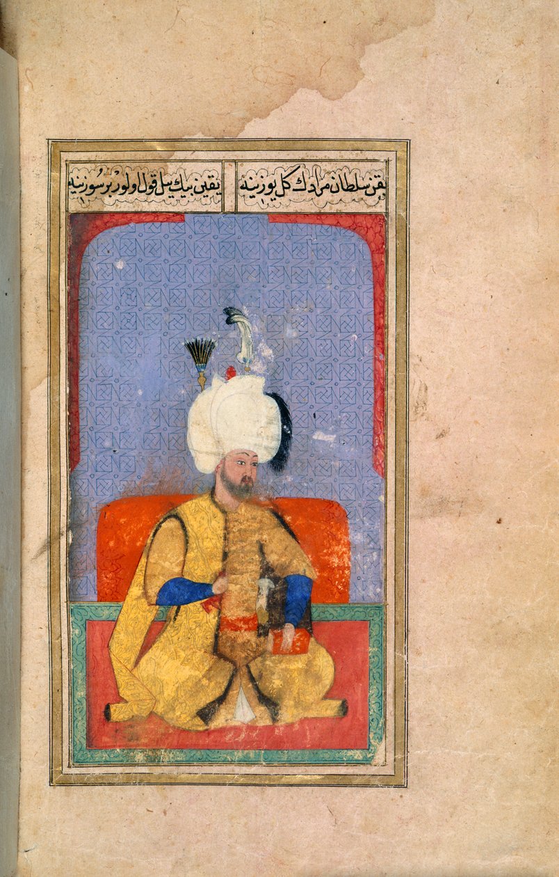 Sultan Murad III, illustration fra 
