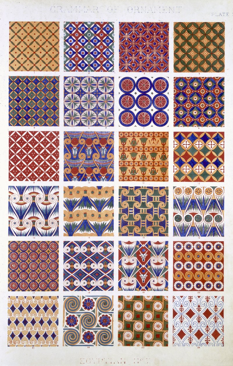 Egyptian No 5, Plade X, fra 