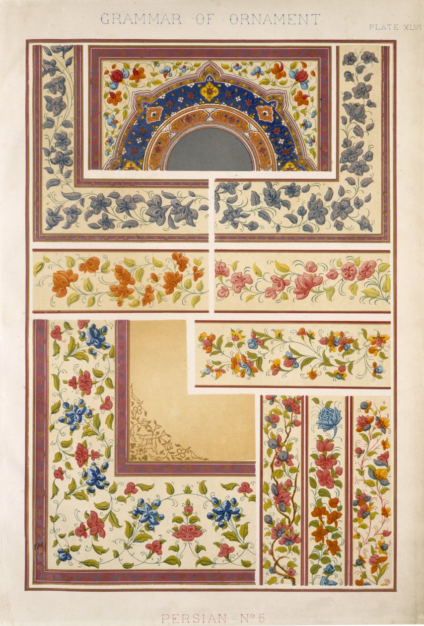 Persisk nr. 5, plade XLVII, fra 
