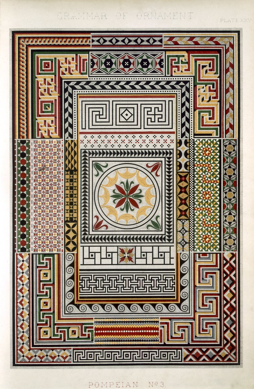 Pompeian nr. 3, plade XXV, fra 