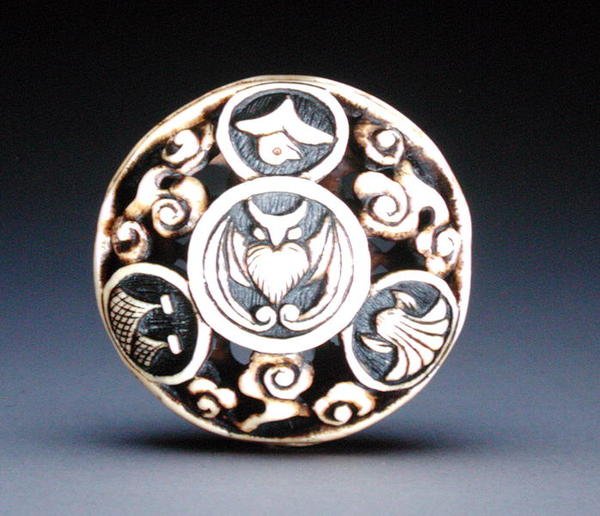 Netsuke, ca. 1870 (se 195483) af Ozaki Kokusai