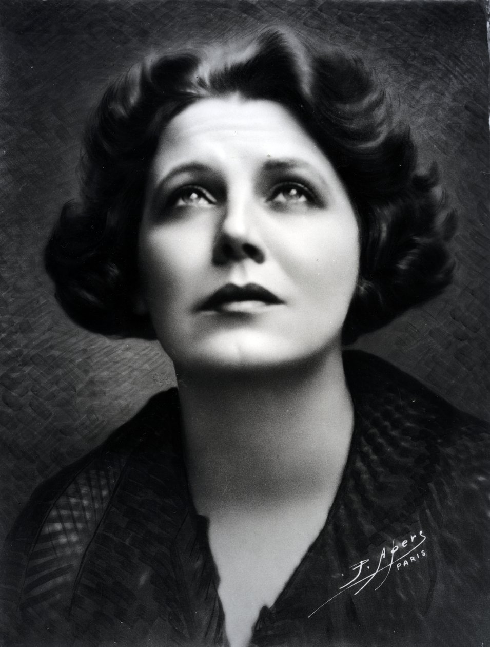 Portræt af Damia (1889-1978) af P. Apers