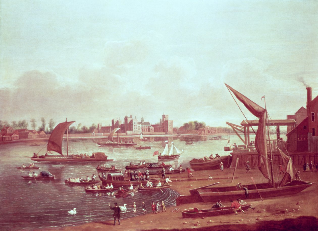 Lambeth Palace af P. Danckerts