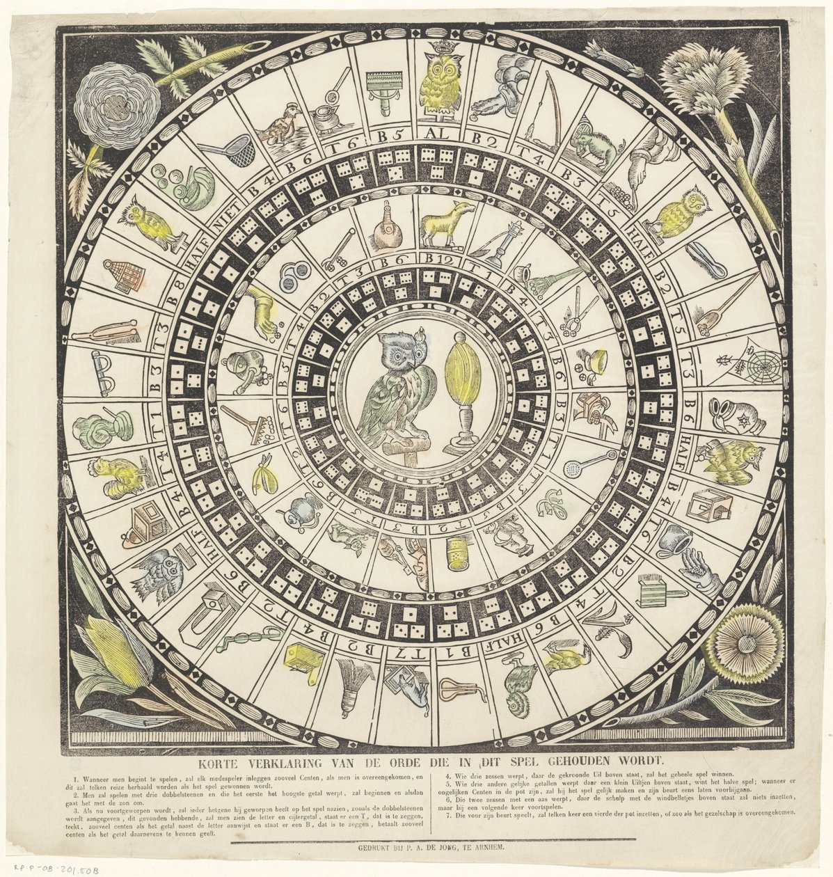 ugle spil af P.A. de Jong