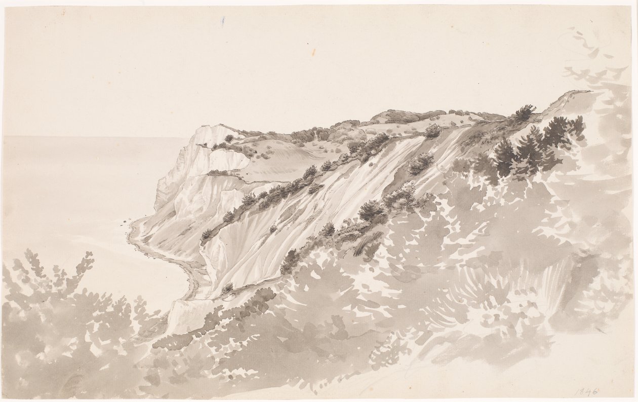 Møns Klint af P.C. Skovgaard