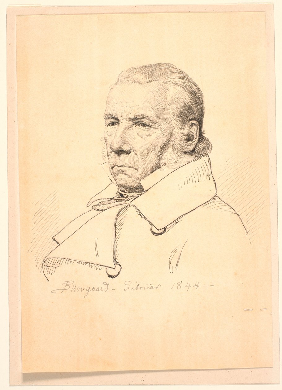 Smedemester og brandmajor Borchard von Werden, H.E. Freunds svigerfar. af P.C. Skovgaard