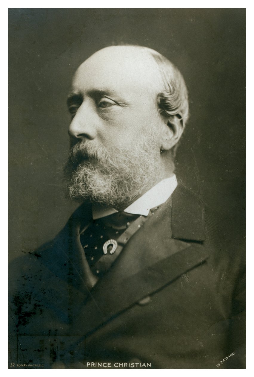 Prins Christian af Slesvig-Holsten, c1890-c1909 af PM Bassano