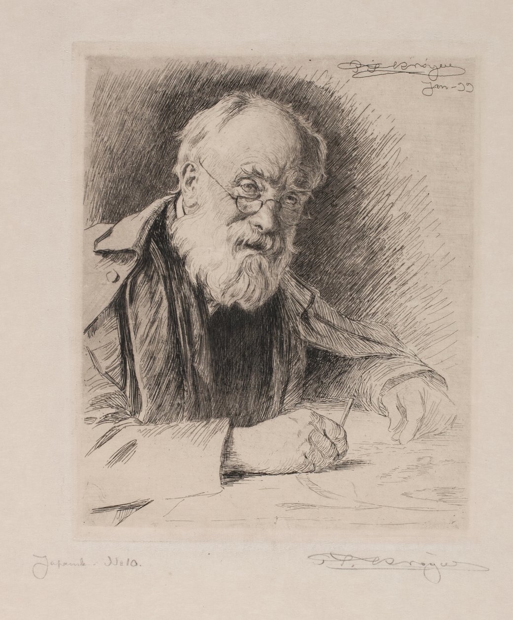 Lorenz Frolich af Peder Severin Krøyer