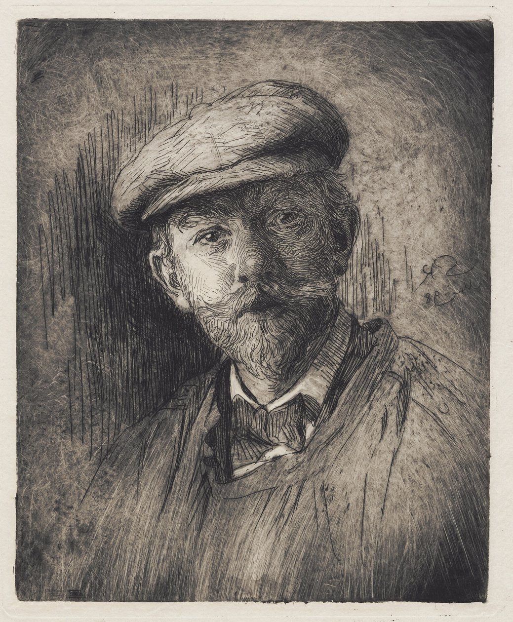 Selvportræt af Peder Severin Krøyer