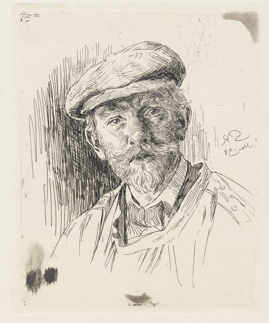 Selvportræt af Peder Severin Krøyer