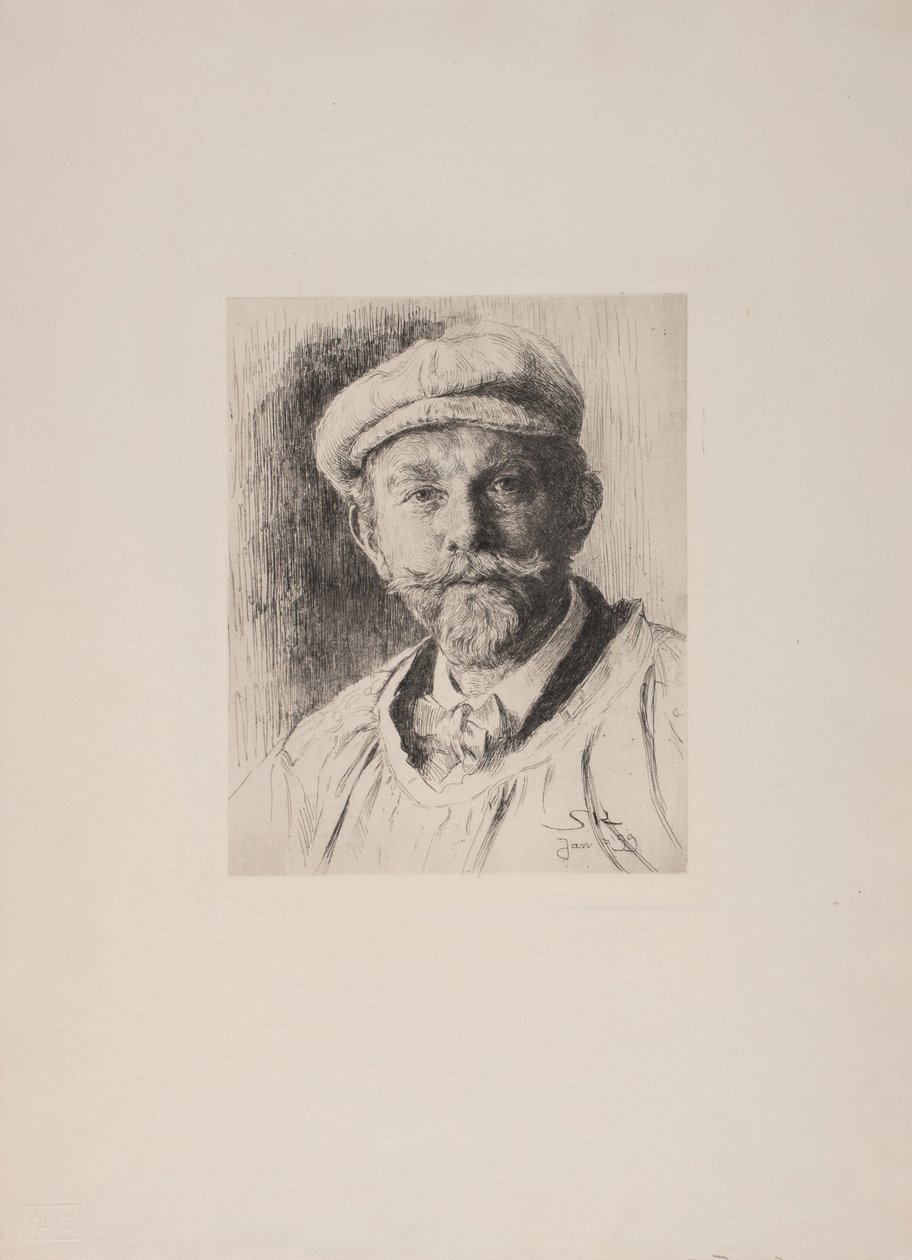 Selvportræt af Peder Severin Krøyer