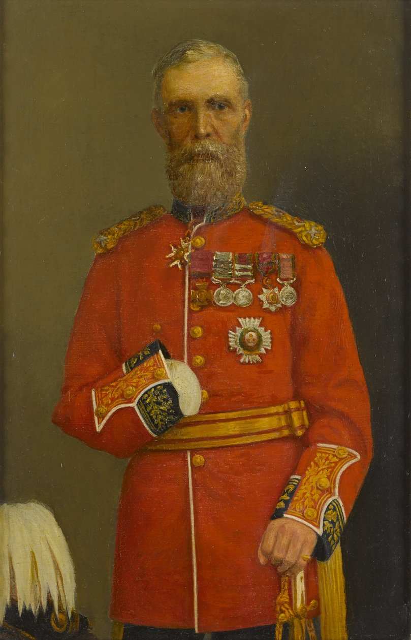 General Sir Mark Walker (olie på lærred) af P. A. Wilkins