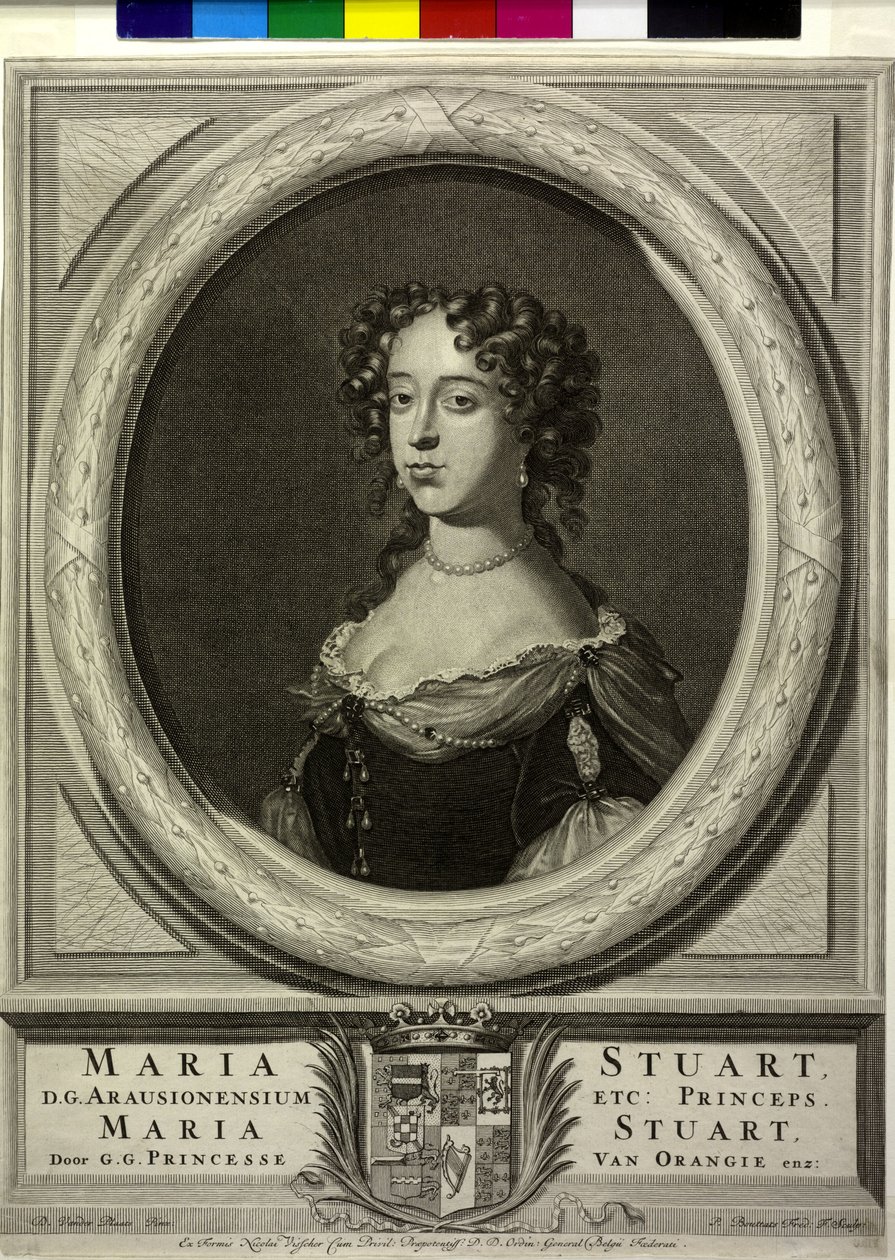 Dronning af England Mary II af P. Bouttats