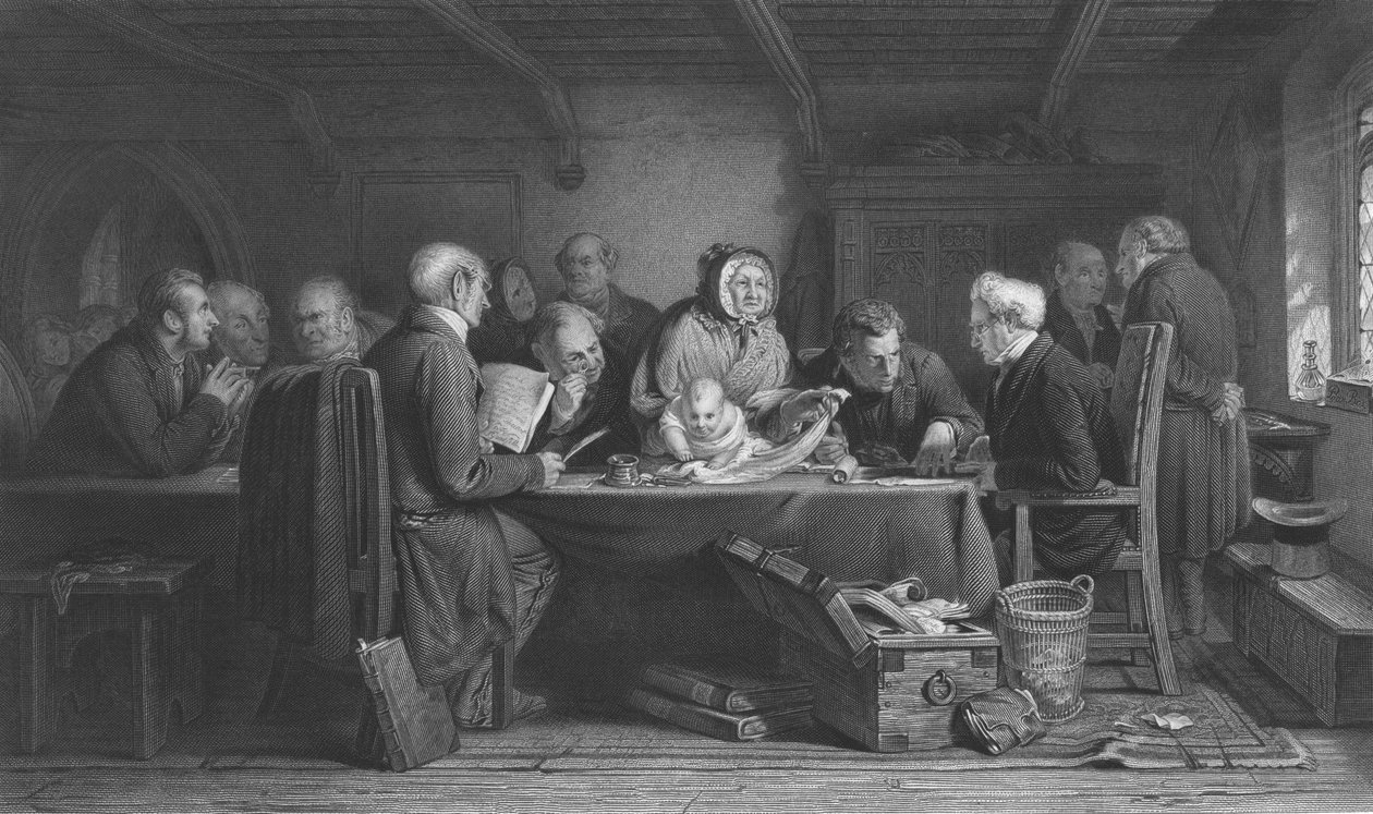 The Foundling, c1869 af P. Lightfoot