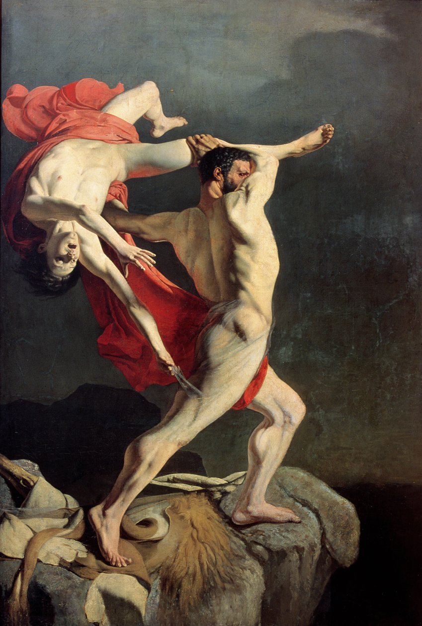 Hercules og Lichas, 1849 af P. S. Sorokin